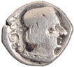 Silver Drachma Coin of Rudrasimha II of Western Kshatrapas.