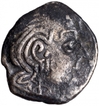 Silver Drachma Coin of Damasena of Western Kshatrapas.