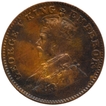 Copper One Quarter Anna Coin of King George V of Bombay Mint of 1926.