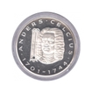 Silver Proof 20 Ecu coin of Sweden.