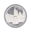 Silver Twenty Dollar Proof Coin of Liberia of 2001.