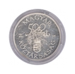 Silver Five Hundred Forint Proof Coin of Hungary of 1993.