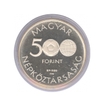 Silver Five Hundred Forint Proof Coin of  Hungary of World Football Championship Mexico 1986