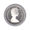 Nickel One Dollar Proof Coin of World University Games, Edmonton of Canada of 1983.