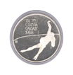 Silver Five Hundred Forint Proof Coin of Winter Olympics of Hungary of 1988.