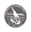 Tokelau Silver Five Lima Tala Proof Coin of Olympic Games of Sail Boating of 1996.