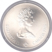 Canada Five Dollars Proof Coin of XXI Olympic Games of 1976.