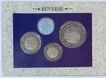 1991 Silver Proof Set 37th Commonwealth Parliamentary Conference Bombay Mint.