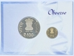 2011 Extremely Rare Silver Proof Set 100 Years of Indian Council of Medical Research Mumbai Mint.